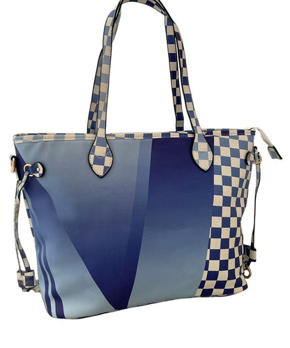 Checkered Fashion Shoulder Bag - Triple-CBoutique