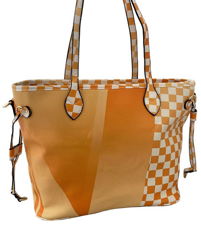 Checkered Fashion Shoulder Bag - Triple-CBoutique