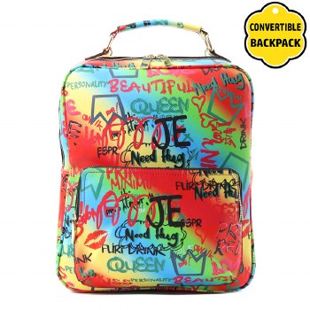 Graffiti Backpack - Triple-CBoutique