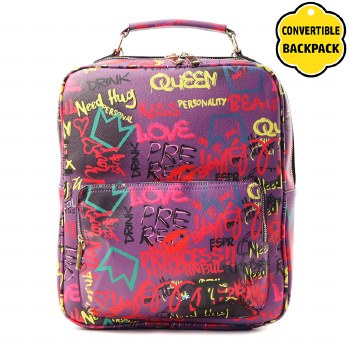 Graffiti Backpack - Triple-CBoutique