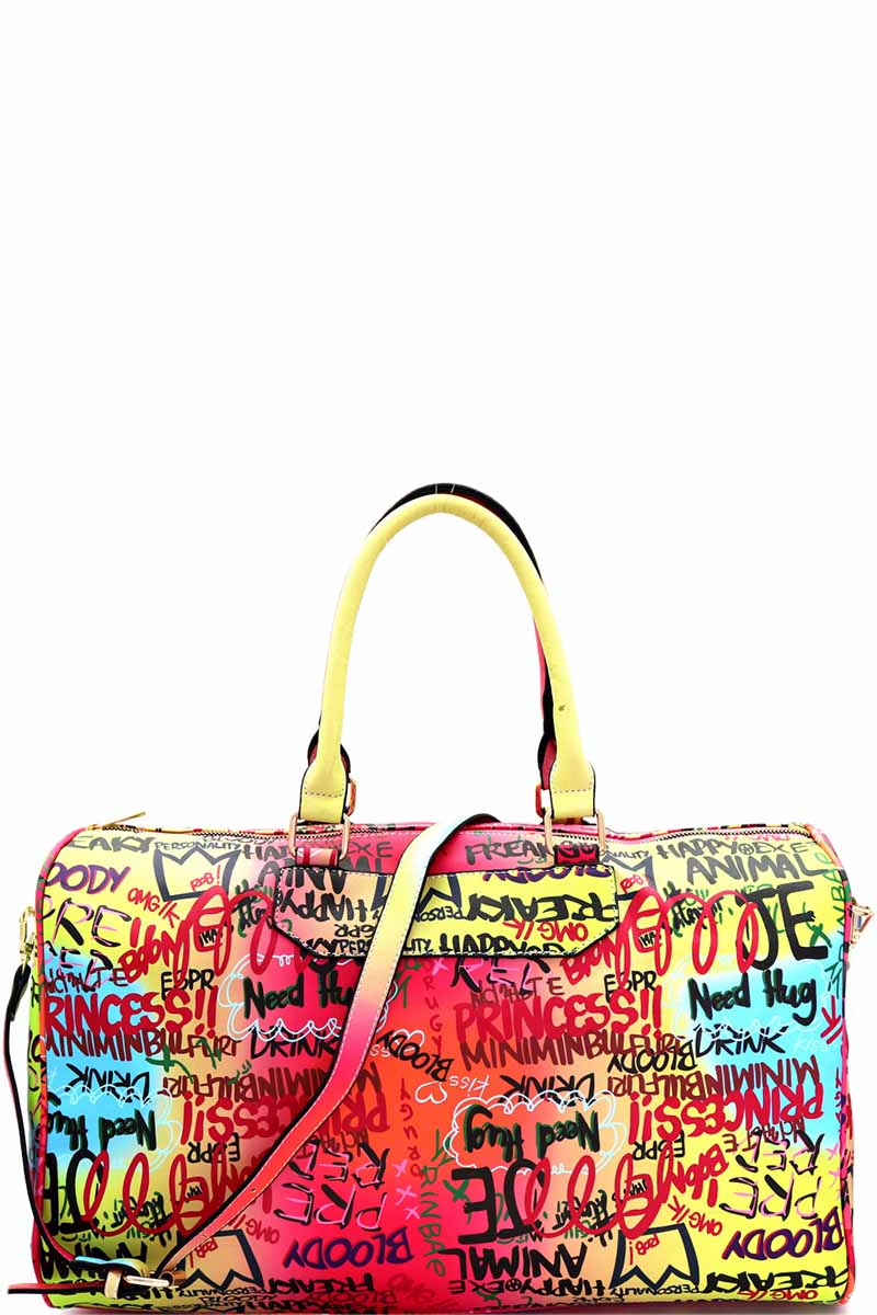 Graffiti Duffle - Triple-CBoutique